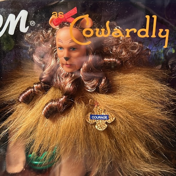 Ken as Cowardly Lion Barbie doll - Picture 2 of 5